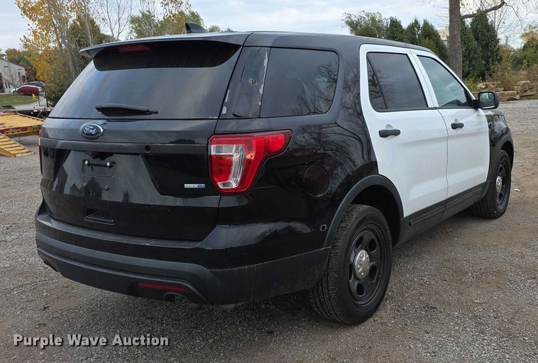 image for item FI0623 2016 Ford Explorer Police Interceptor SUV