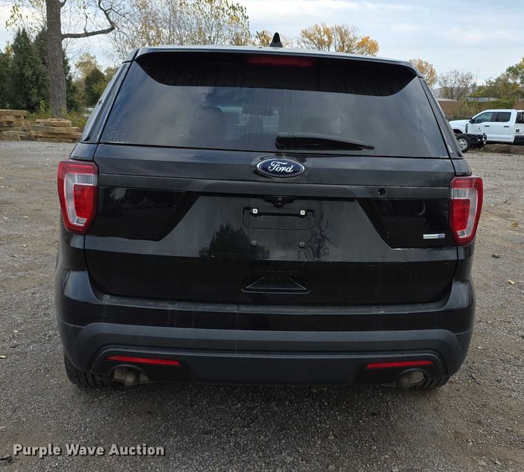 image for item FI0623 2016 Ford Explorer Police Interceptor SUV