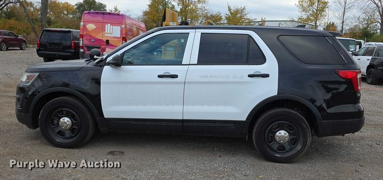 image for item FI0623 2016 Ford Explorer Police Interceptor SUV