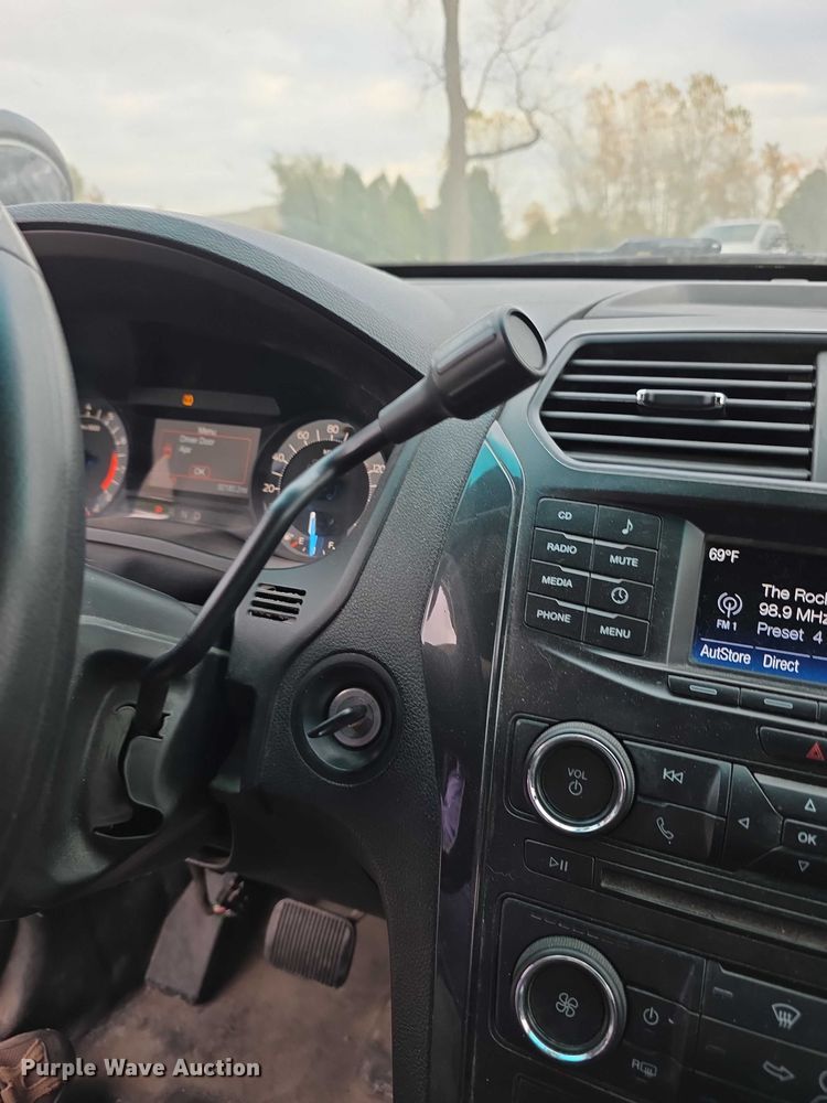 image for item FI0623 2016 Ford Explorer Police Interceptor SUV