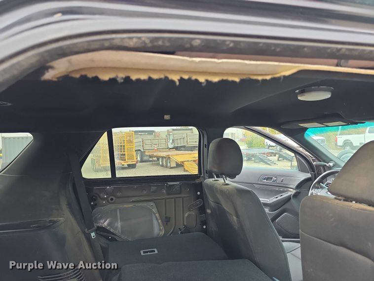 image for item FI0623 2016 Ford Explorer Police Interceptor SUV