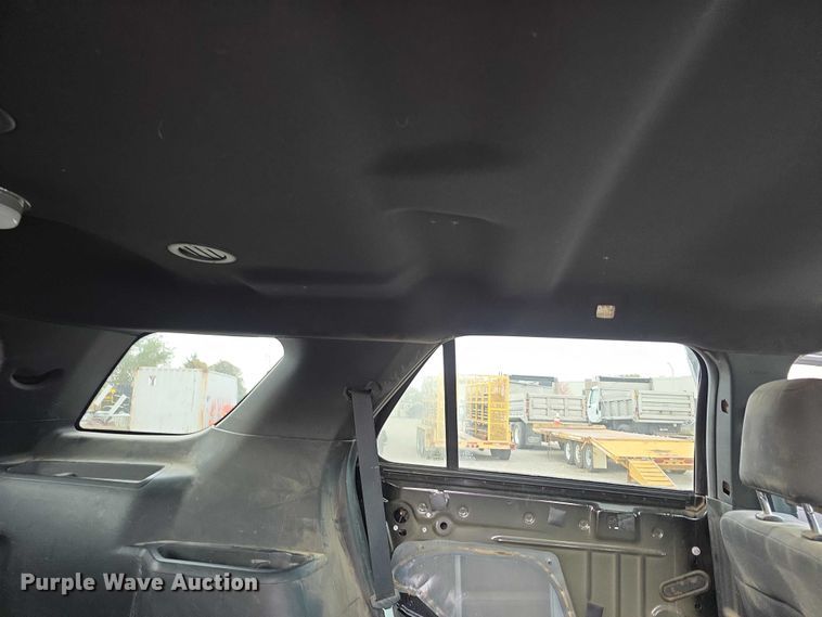 image for item FI0623 2016 Ford Explorer Police Interceptor SUV