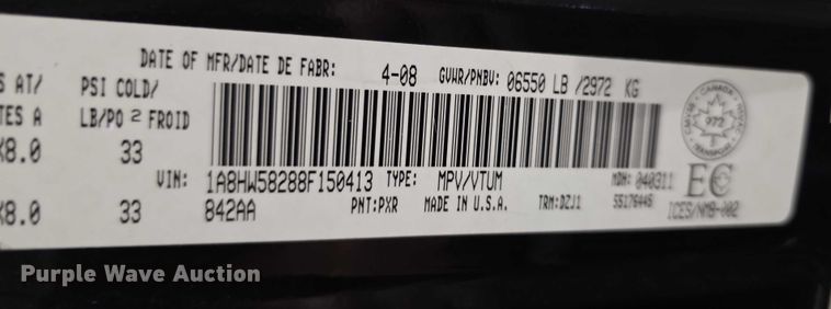 image for item FI0624 2008 Chrysler Aspen Limited SUV