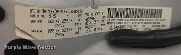 image for item FI0626 2006 Jeep Commander Limited SUV