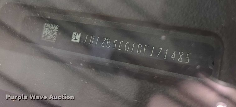 image for item FI0631 2012 Chevrolet Malibu 