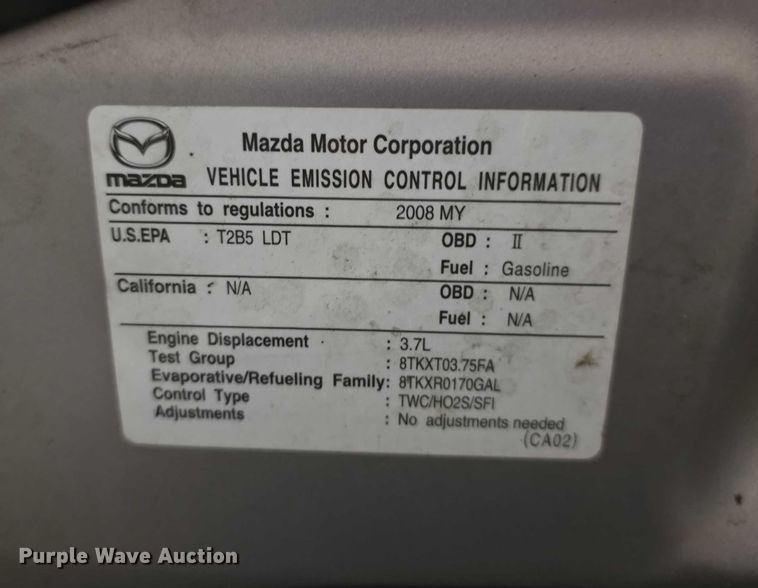 image for item FI0632 2008 Mazda CX9 SUV