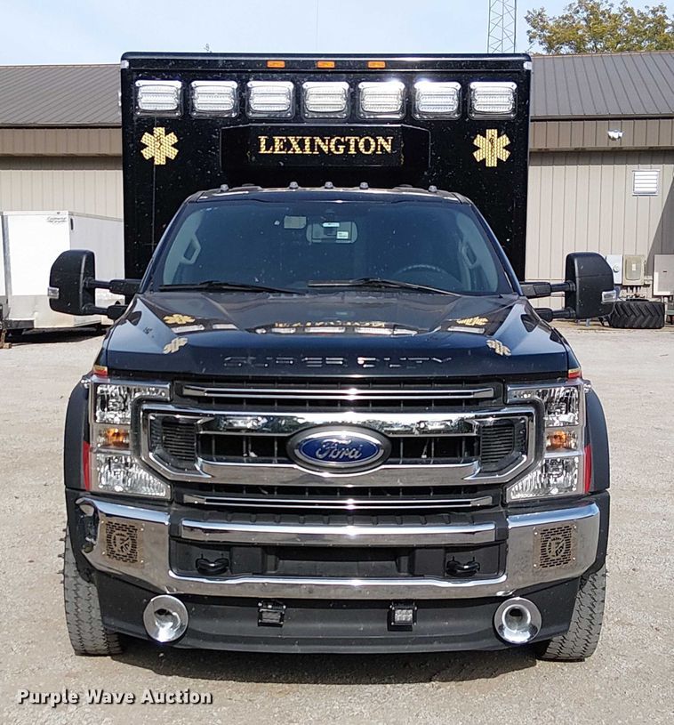 image for item FK0505 2020 Ford F550 Super Duty XLT ambulance