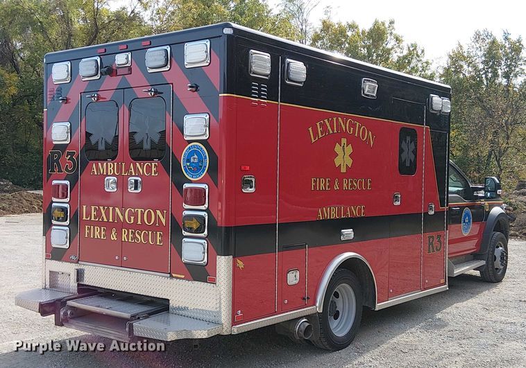 image for item FK0505 2020 Ford F550 Super Duty XLT ambulance