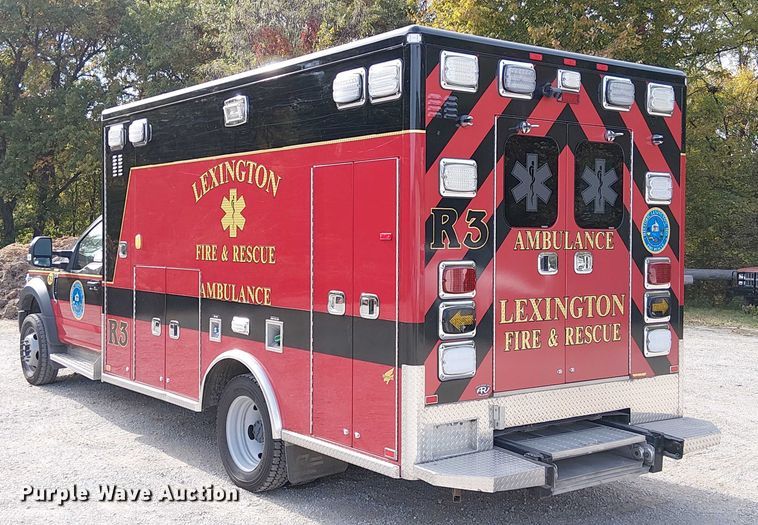 image for item FK0505 2020 Ford F550 Super Duty XLT ambulance