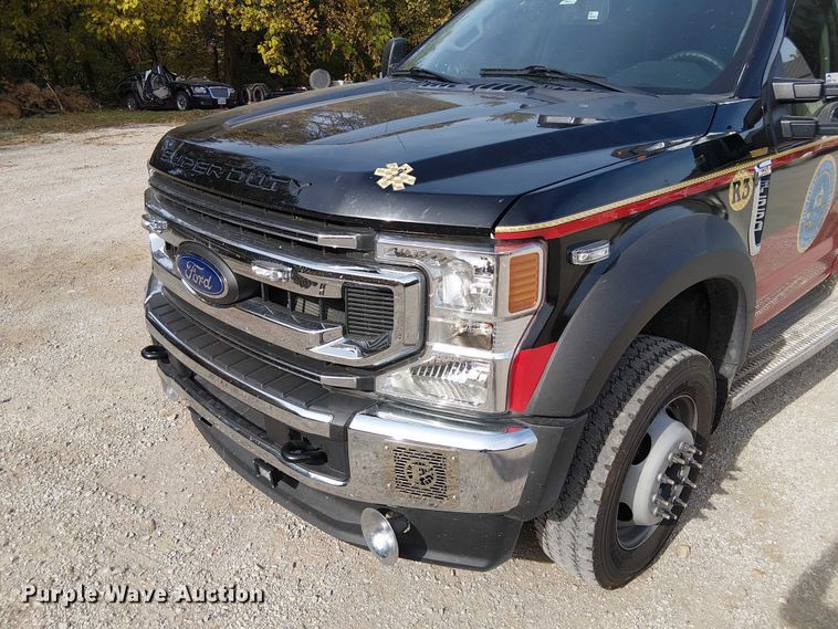 image for item FK0505 2020 Ford F550 Super Duty XLT ambulance