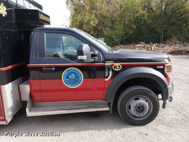 image for item FK0505 2020 Ford F550 Super Duty XLT ambulance