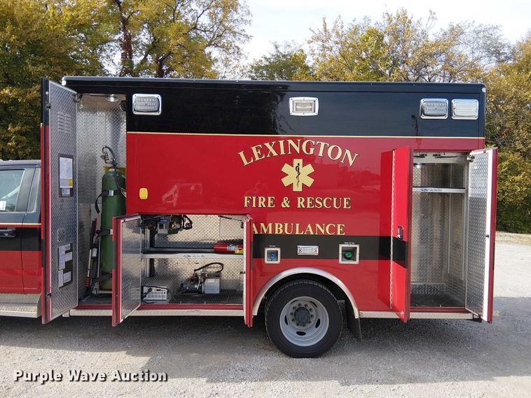 image for item FK0505 2020 Ford F550 Super Duty XLT ambulance