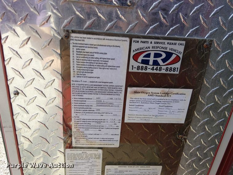 image for item FK0505 2020 Ford F550 Super Duty XLT ambulance