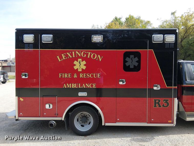 image for item FK0505 2020 Ford F550 Super Duty XLT ambulance