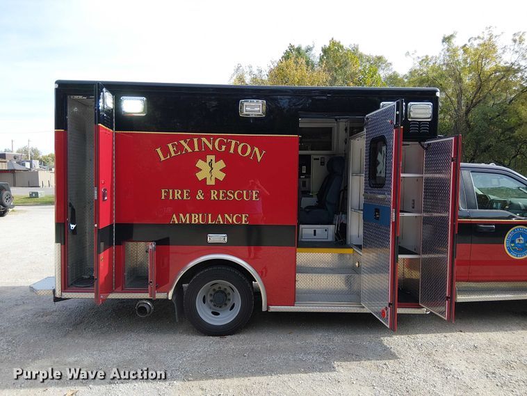 image for item FK0505 2020 Ford F550 Super Duty XLT ambulance