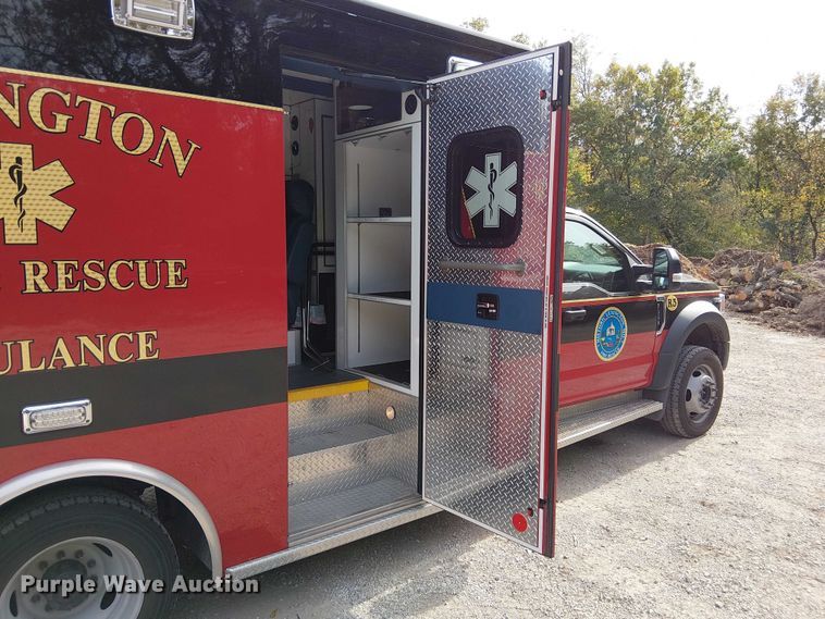 image for item FK0505 2020 Ford F550 Super Duty XLT ambulance