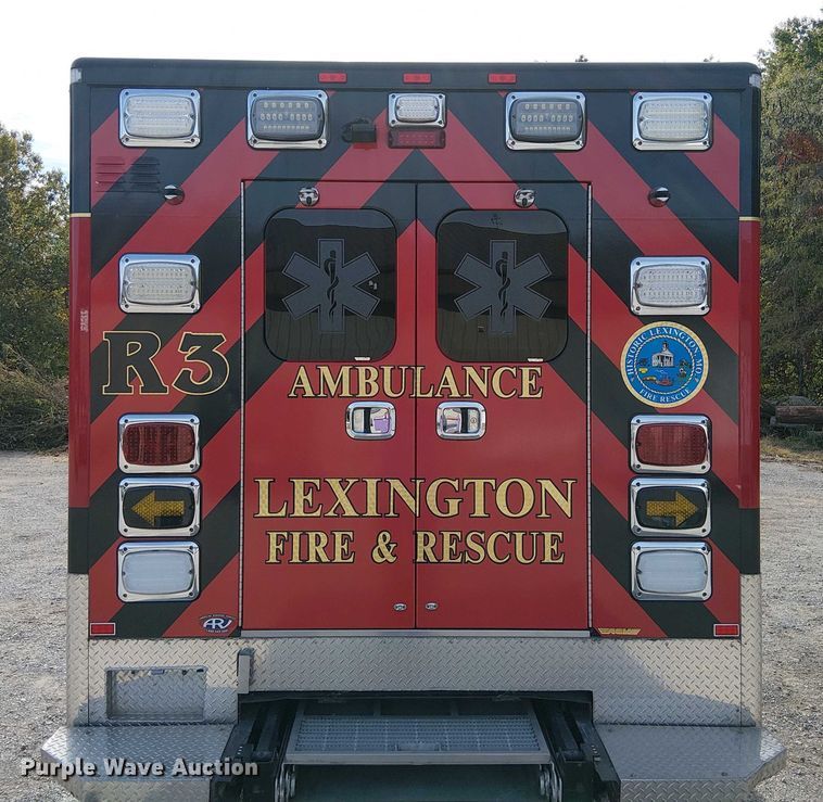 image for item FK0505 2020 Ford F550 Super Duty XLT ambulance