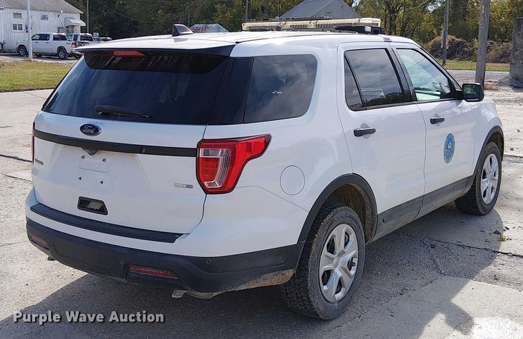 image for item FK0512 2018 Ford Explorer Police Interceptor SUV