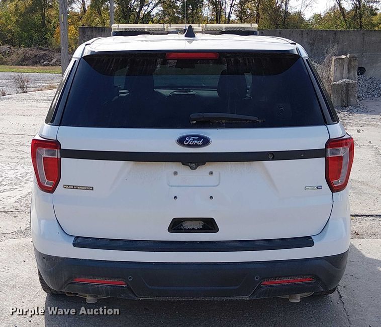image for item FK0512 2018 Ford Explorer Police Interceptor SUV