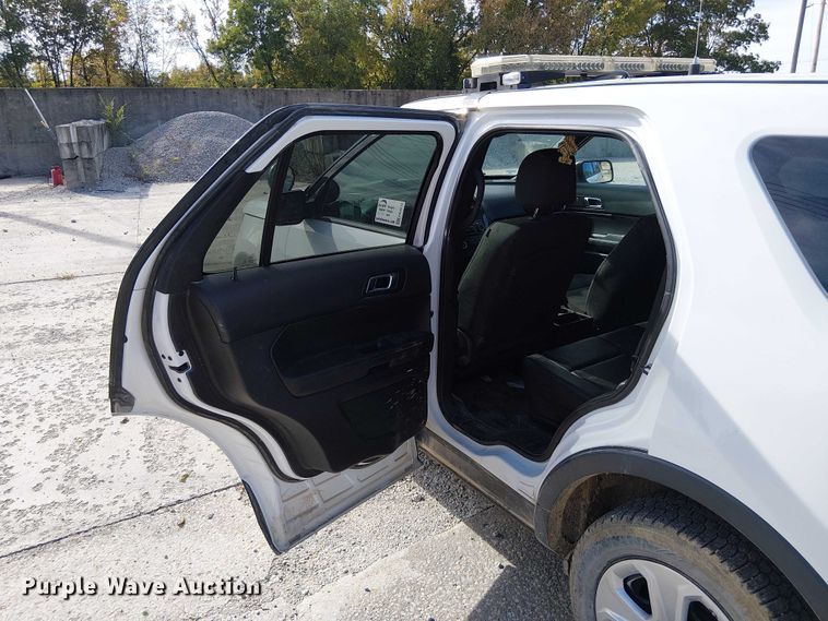 image for item FK0512 2018 Ford Explorer Police Interceptor SUV