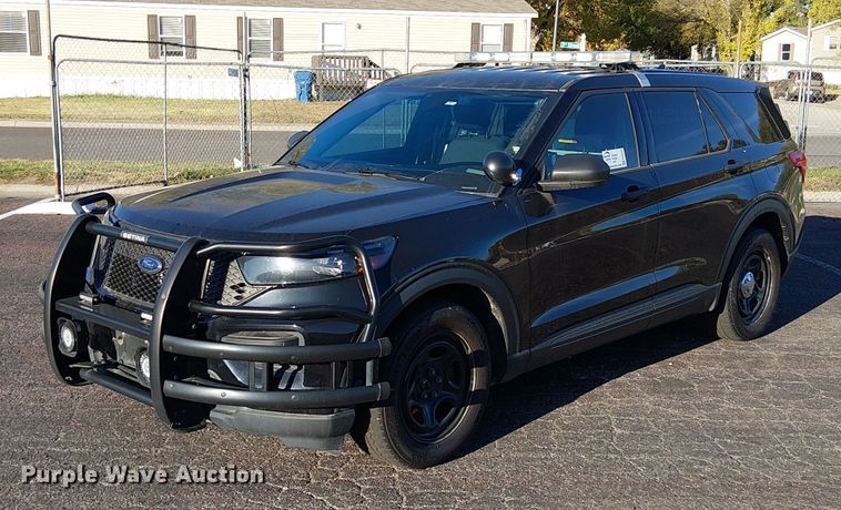 image for item FK0520 2022 Ford Explorer Police Interceptor SUV