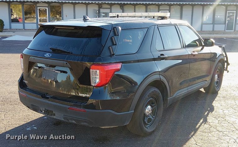 image for item FK0520 2022 Ford Explorer Police Interceptor SUV
