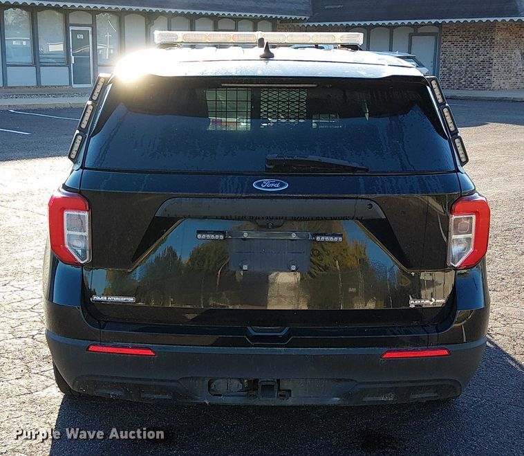 image for item FK0520 2022 Ford Explorer Police Interceptor SUV