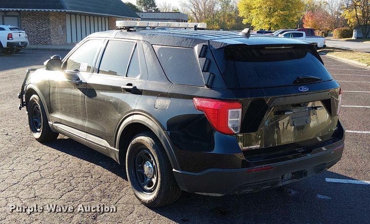 image for item FK0520 2022 Ford Explorer Police Interceptor SUV