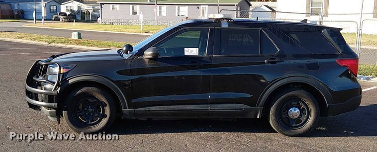 image for item FK0520 2022 Ford Explorer Police Interceptor SUV