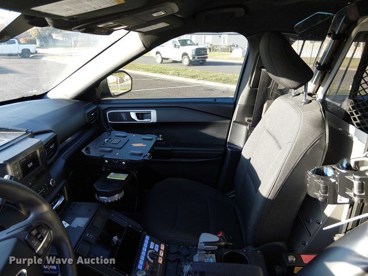 image for item FK0520 2022 Ford Explorer Police Interceptor SUV