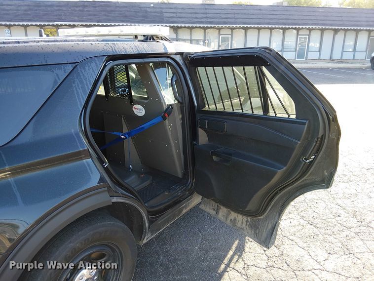 image for item FK0520 2022 Ford Explorer Police Interceptor SUV