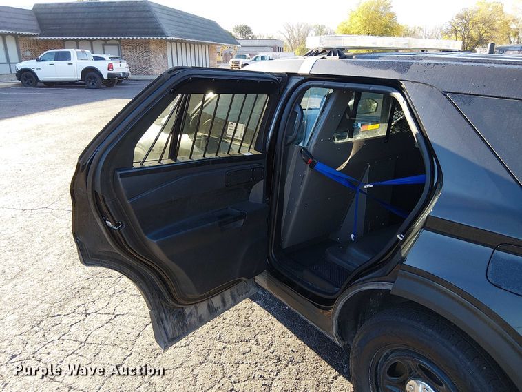 image for item FK0520 2022 Ford Explorer Police Interceptor SUV