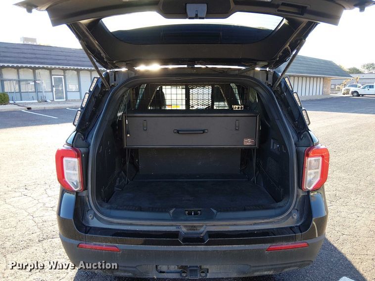 image for item FK0520 2022 Ford Explorer Police Interceptor SUV