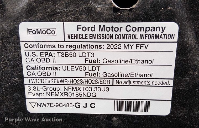 image for item FK0520 2022 Ford Explorer Police Interceptor SUV