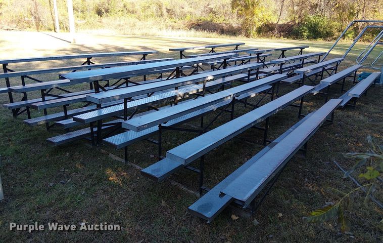 image for item FK0521 (4) sets of bleachers 