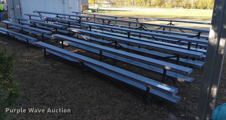 image for item FK0521 (4) sets of bleachers 