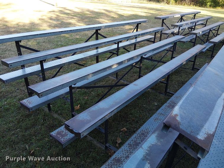 image for item FK0521 (4) sets of bleachers 