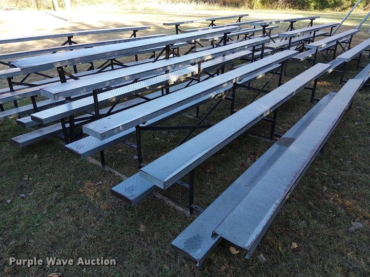 image for item FK0521 (4) sets of bleachers 