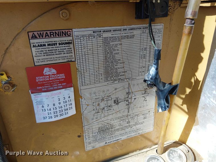 image for item FK0524 1957 Allis-Chalmers D rigid frame motor grader