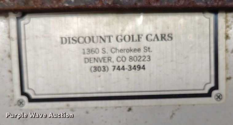 image for item IH9314 1999 Yamaha golf cart