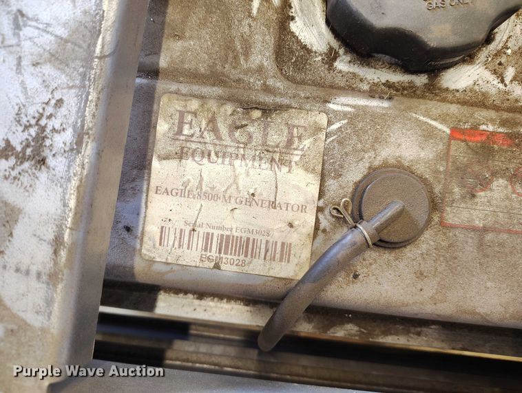 image for item IH9317 Eagle 8500 M generator