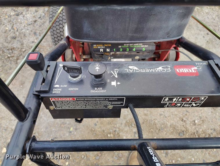 image for item IH9320 Torro Turbo Force 40 push mower