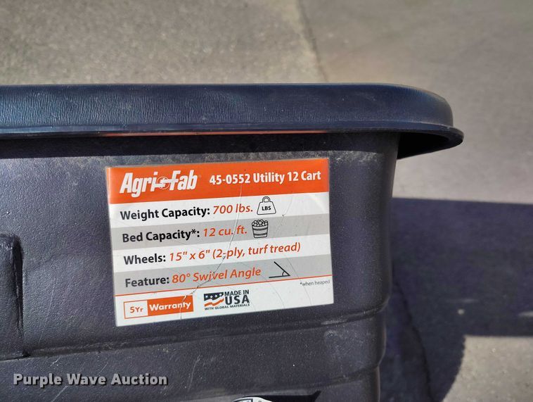 image for item IH9323 (5) Agri-Fab 45-0552 lawn carts