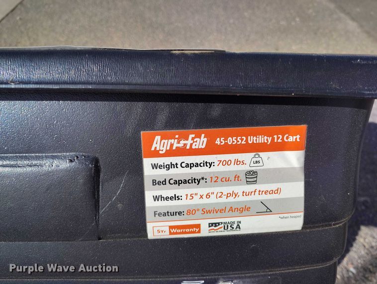 image for item IH9323 (5) Agri-Fab 45-0552 lawn carts