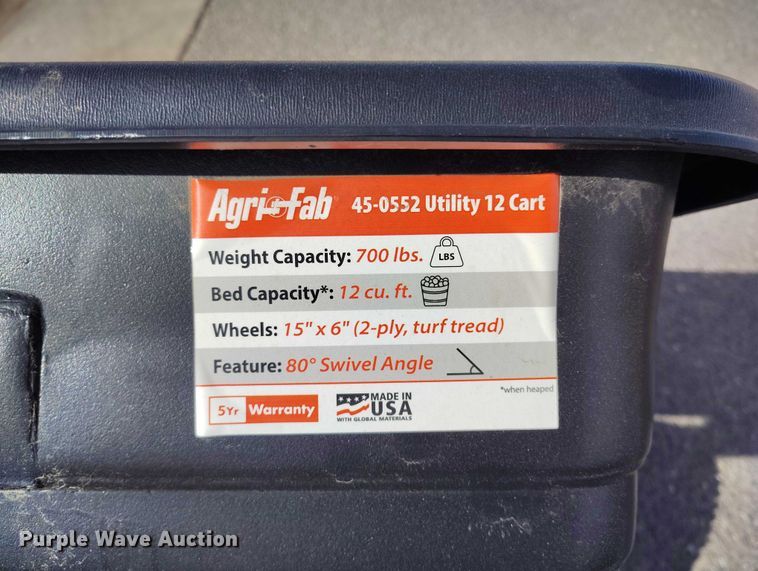 image for item IH9323 (5) Agri-Fab 45-0552 lawn carts