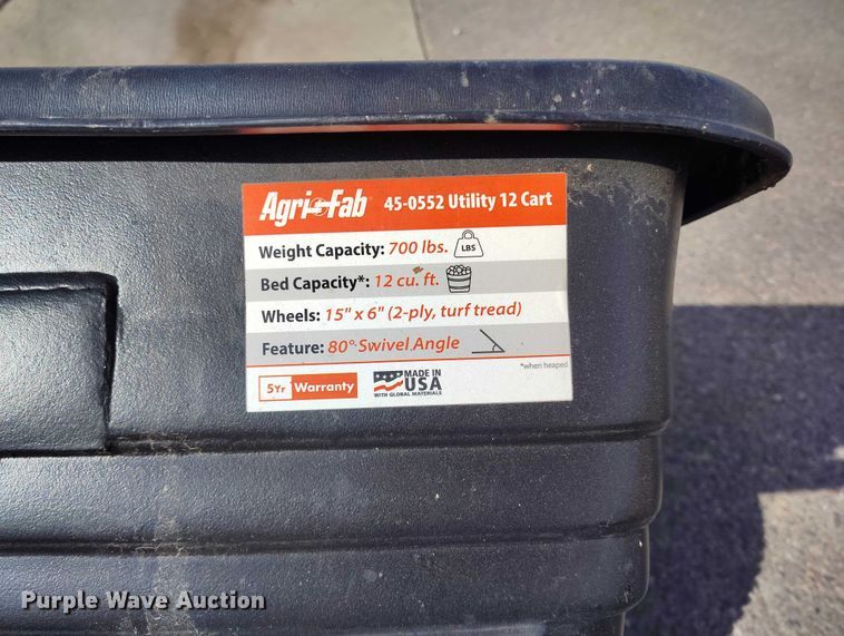 image for item IH9323 (5) Agri-Fab 45-0552 lawn carts