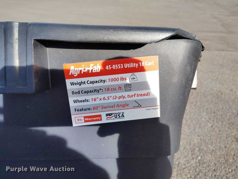 image for item IH9324 (3) Agri-Fab 45-0553 lawn carts 