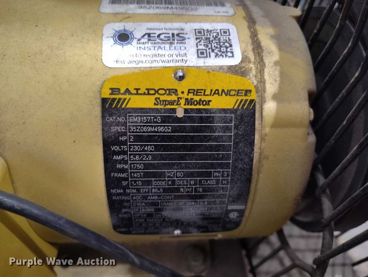 image for item IH9325 2003 Powerex AS020244 air compressor