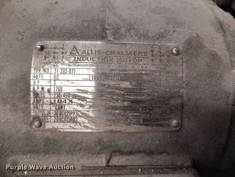 image for item IH9327 2022 Quincy 325L air compressor