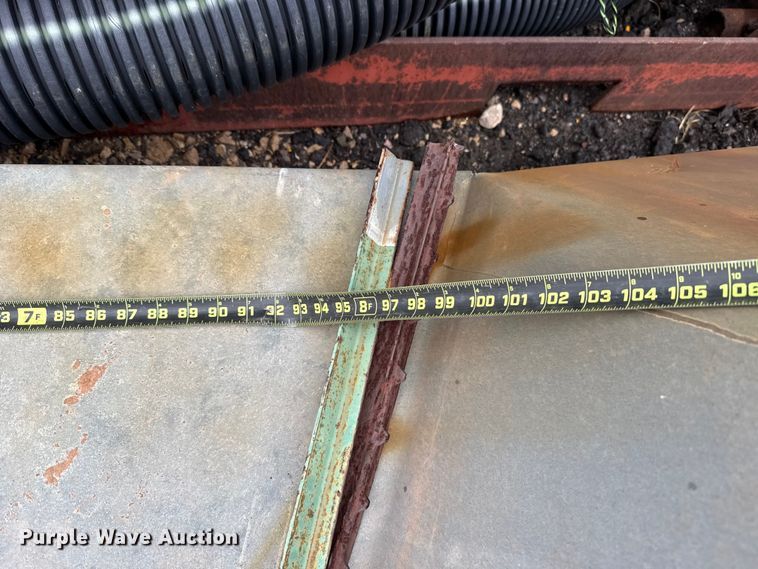 image for item LY9459 (3) Dub Ross galvanized tin horn culvert end caps